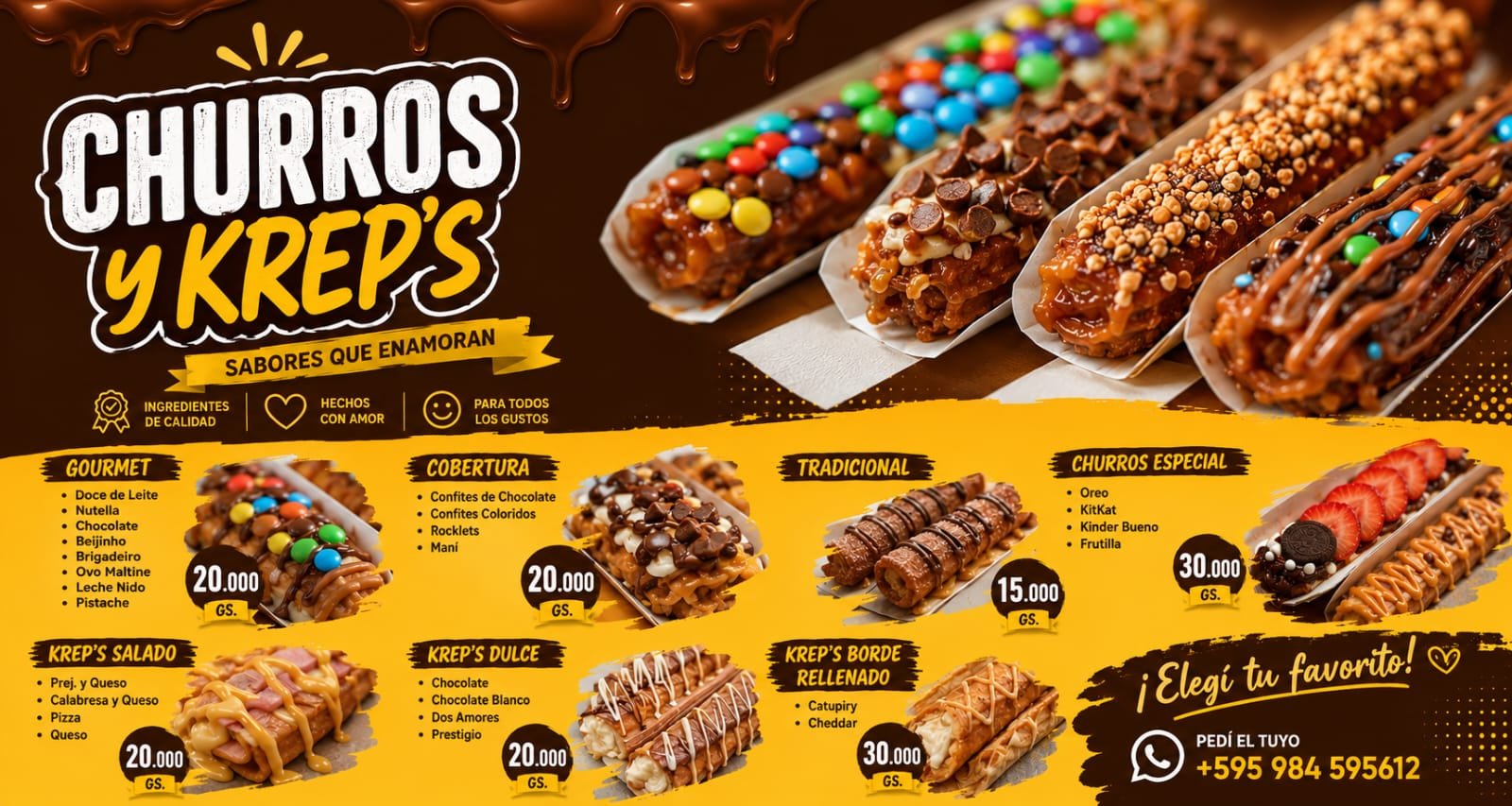 CHURROS Y KREPS